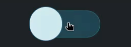 The elastic Material-style checkbox switching on and off